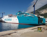 Baleària trabaja en la conversión del Bahama Mama a LNG