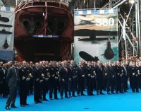 Navantia celebra el acto de cierre del casco resistente del submarino S-81 Isaac Peral