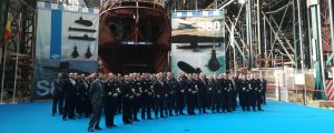 Navantia celebra el acto de cierre del casco resistente del submarino S-81 Isaac Peral