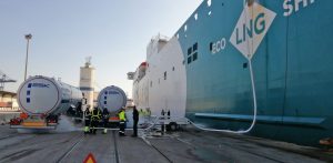 España se sitúa en 2019 como un referente en suministro de GNL como combustible a buques