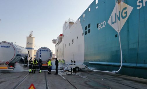 España se sitúa en 2019 como un referente en suministro de GNL como combustible a buques