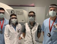 GHENOVA entrega las primeras pantallas de protección a la Clínica Universidad de Navarra