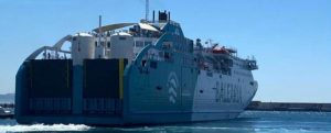 Baleària realiza el primer bunkering de gas natural al ferry Bahama Mama en Algeciras