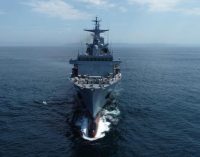 Navantia Australia exhibe su «Supply» con nuevas imágenes de sus pruebas de mar y hace balance de la colaboración España-Australia