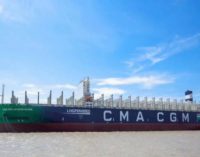CMA CGM recibirá el buque propulsado por LNG mas grande del mundo