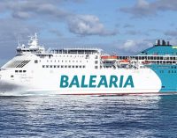 Baleària inicia la remotorización del ferry Martín i Soler para que pueda navegar a gas natural