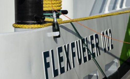 La nueva barcaza de abastecimiento Flex Fueler 002, ya está operativa en Amberes