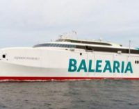 El ‘fast ferry’ más innovador y sostenible del Mediterráneo creado por Baleària, el Eleanor Roosevelt, está operativo desde el 1 de mayo en Baleares