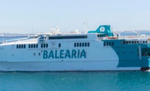 La Fundación Valenciaport retoma la medición de emisiones de cinco buques de Baleària