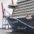 Recibimiento del primer crucero en el Puerto de Málaga tras 15 meses de parón