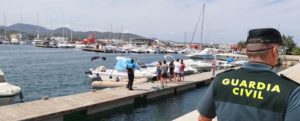 La primera operación coordinada entre administraciones y Guardia Civil contra los chárteres náuticos ilegales