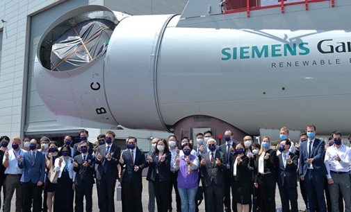 Siemens Gamesa inauguró su primera planta de montaje de aerogeneradores offshore fuera de Europa