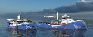 Diseño de buques para la instalación de turbinas eólicas en alta mar