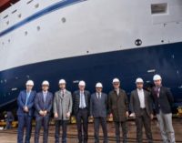 Freire bota el nuevo buque de investigación oceanográfica de la EAD