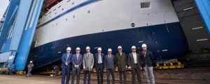 Freire bota el nuevo buque de investigación oceanográfica de la EAD