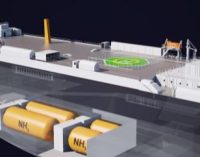 Diseño conceptual de un buque alimentado con GNL y amoniaco