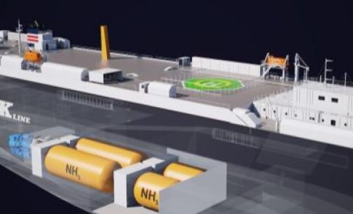 Diseño conceptual de un buque alimentado con GNL y amoniaco