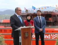 Botadura de un nuevo buque CSOV