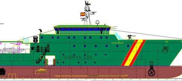 Nuevo buque oceánico para la Guardi Civil por 35M€