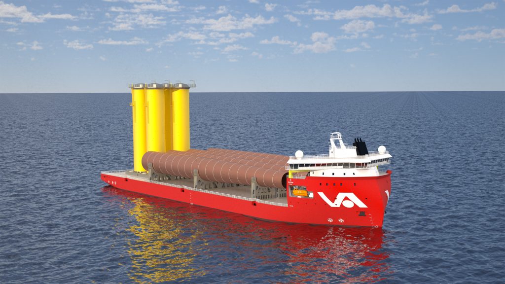 Vallianz contrata a Ulstein para el diseño un buque de transporte pesado híbrido