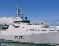 Astilleros Damen entrega el primer buque patrullero costero multimisión a la Armada Sudafricana
