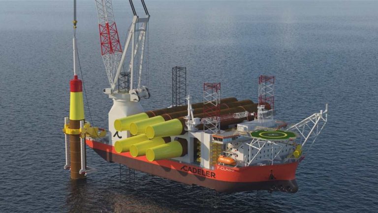 Reacondicionamiento tecnológico para los buques de Cadeler gracias a Kongsberg Maritime y COSCO Shipping