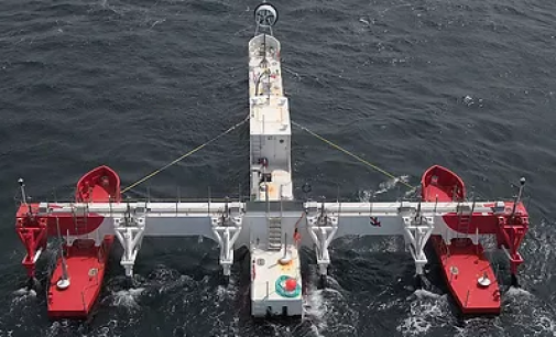 Sustainable marine ha activado su plataforma de energía mareomotriz de Nueva Escocia