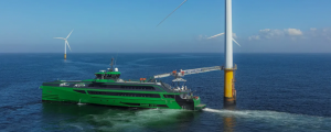 Premio a mejor buque de energía marina del 2022 para el Fast Crew Supplier 7011 de Damen