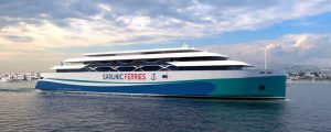 C-Job Naval Architects realizará el diseño del primer ferry Ro-Pax totalmente eléctrico en Grecia para Saronic Ferries