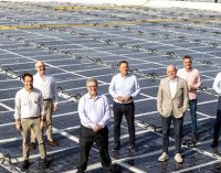 La mayor planta de energía solar flotante offshore de Europa está en Canarias