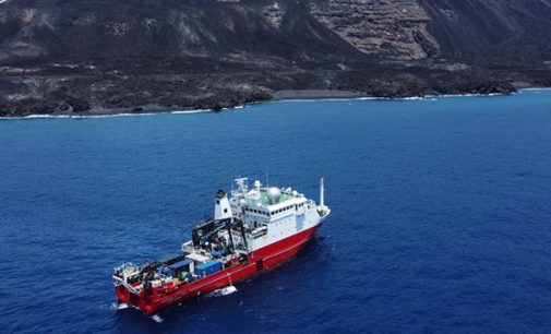 El buque oceanográfico Sarmiento de Gamboa participa en el proyecto de investigación nacional ATLANTIS