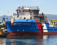 Freire bota el buque offshore Forth Constructor