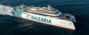 Baleària incorpora a su flota su segundo fast ferry Margarita Salas