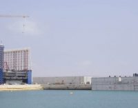 Fondeado el primer cajón de la segunda fase de la nueva terminal de contenedores del puerto de Cádiz