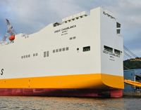 Entregan el nuevo buque de la clase G5 del Grupo Grimaldi: el Great Casablanca