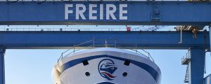 Freire Shipyard bota el buque pesquero Saputi II