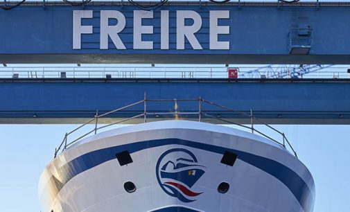 Freire Shipyard bota el buque pesquero Saputi II