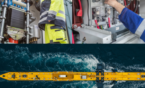 Finalizan los ensayos 3 en 1: energía mareomotriz, producción de hidrógeno y almacenamiento de energía en baterías