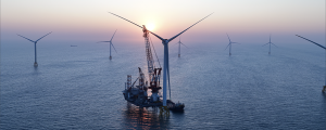 Se instala en China un aerogenerador marino de 20 MW