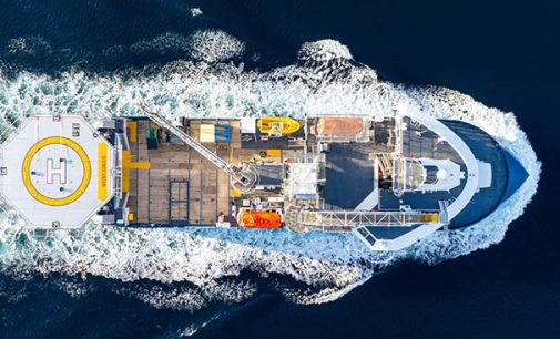 Ulstein Verft entrega el CSOV Windea Carnot