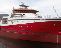 Nodosa Shipyard bota el arrastrero factoría Voyager