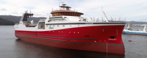 Nodosa Shipyard bota el arrastrero factoría Voyager