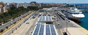 El puerto de Almería instala una planta fotovoltaica para autoconsumo en el Muelle Ribera II