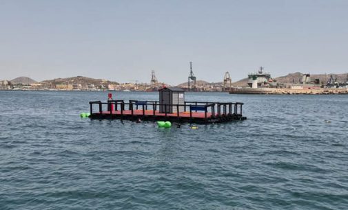 Investigadores de la UPCT instalan una plataforma para testar sistemas de generación de energía marina