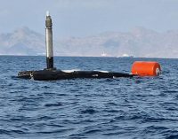 El submarino Narciso Monturiol realiza su primera inmersión