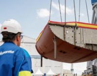 Navantia Ferrol celebra la puesta de quilla de la F-113