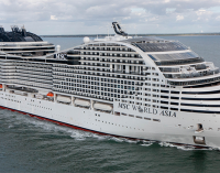 El MSC World Asia supera sus pruebas de mar