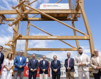 Boluda Shipping estrena nueva grúa STS y celebra la renovación de su concesión portuaria