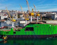 Bibby Marine celebra la botadura de su eCSOV en Vigo