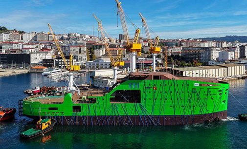 Bibby Marine celebra la botadura de su eCSOV en Vigo